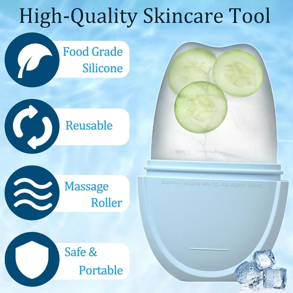 Ice Roller Massager for Face and Eyes