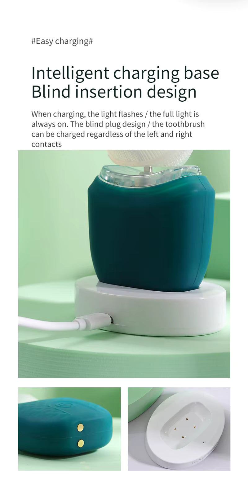 Teeth Whitening Sonic Wireless Toothbrush